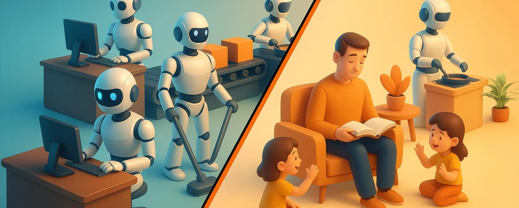 Vrij-af door robotisering?