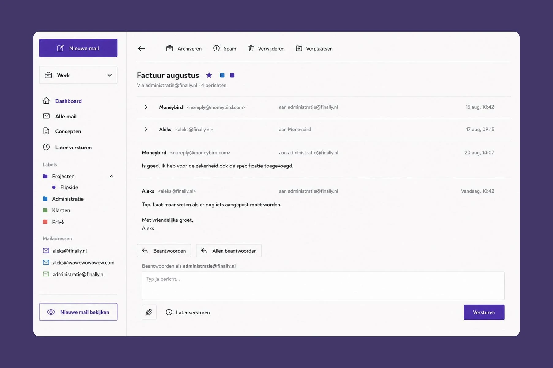 Vibecoden, proef op de som